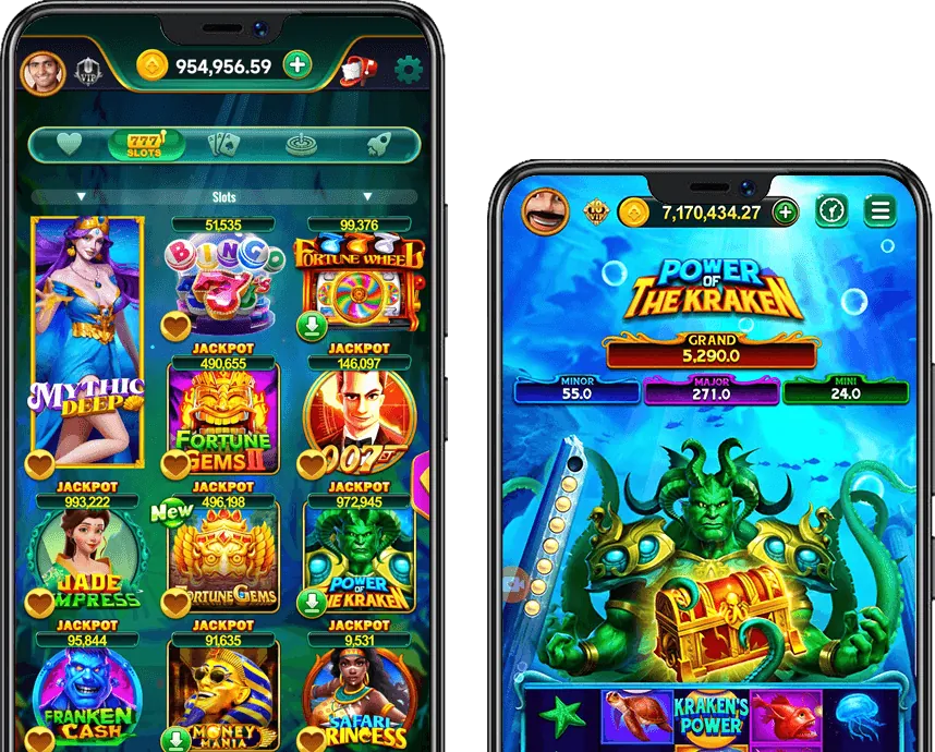 Giao diện Slot Games trên ứng dụng di động oke88 code